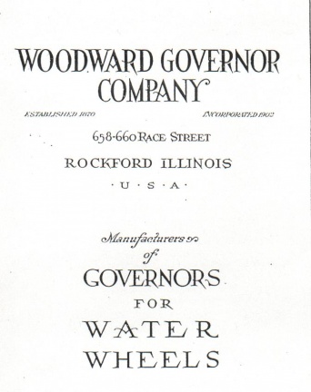 Catalog from the Water Power District on Race Street